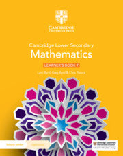 CAMBRIDGE LOWER SECONDARY MATHEMATICS LEARNER'S BOOK 7 WITH DIGITAL ACCESS