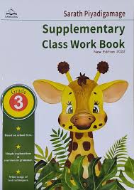 SUPPLEMENTRY CLASS WORK BOOK GRADE 3