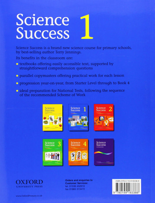 Oxford Science Success: Level 1: Pupils' Book 1
