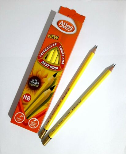 ATLAS TRIANGULAR YELLOW PENCIL