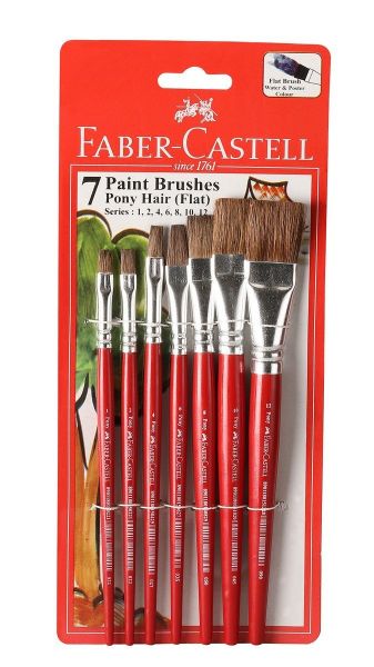 PAINT BRUSH FABER CASTLE  FLAT 7