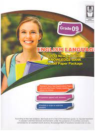 ENGLISH LANGUAGE MODEL PAPER PACKAGE