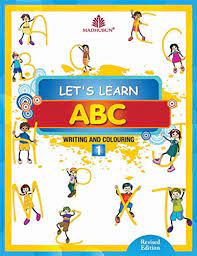 LET'S LEARN ABC BOOK -1 WRITING AND COLOURING