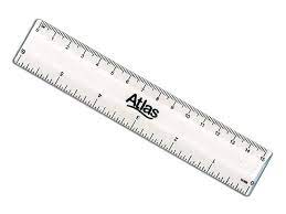 ATLAS  RULER 6INCH(15 CM)