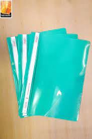 GREEN PLASTIC FILE