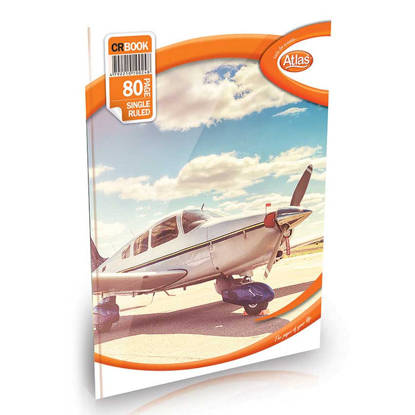 ATLAS 80PGS CR SINGLE RULE BOOK