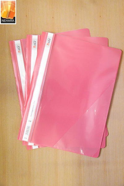 PINK PLASTIC FILE