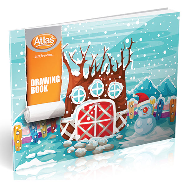 ATLAS DRAWING BOOK- 40 PGS