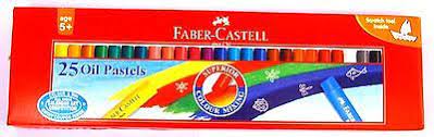 FABER CASTEL OIL PASTELS- 25 COLORS