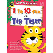 Writing Safari - 1 to 10 Fun with Tip Tiger