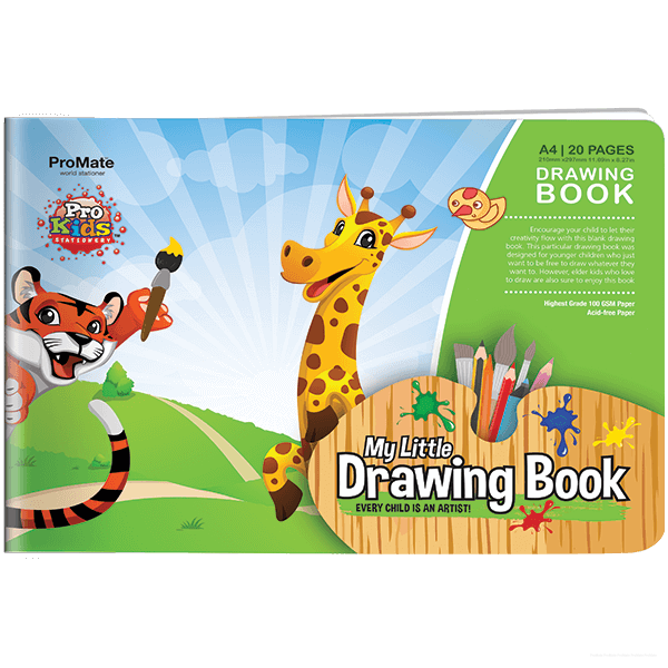 PROMATE DRAWING BOOK A4 SIZE