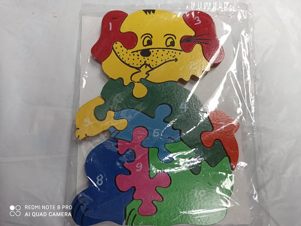 6 PIECES PUZZLE