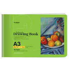 PROMATE WHITE DRAWING BOOK- 40PGS (A3)