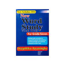 NEW WORD STUDY WORKBOOK FOR GRADE 7