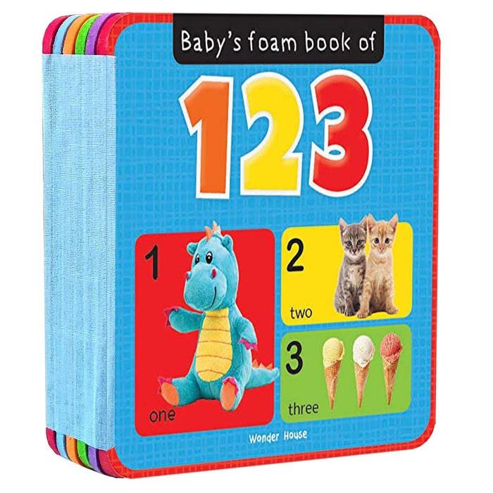 Baby's Foam Book of 123 Board book