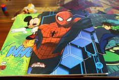 ATLAS 120PGS DISNEY SINGLE RULE BOOK