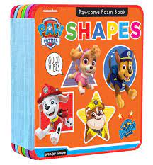 Pawsome Shapes Foam Books for Toddlers: Paw Patrol Books