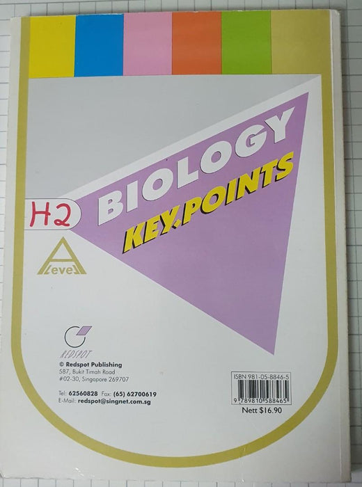 BIOLOGY KEY POINTS EXAM GUIDE (A/LEVEL)