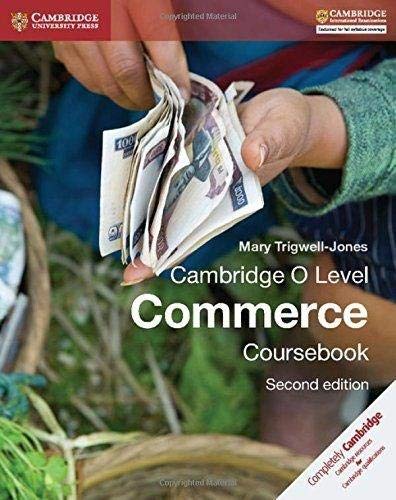 Cambridge O Level Commerce Coursebook