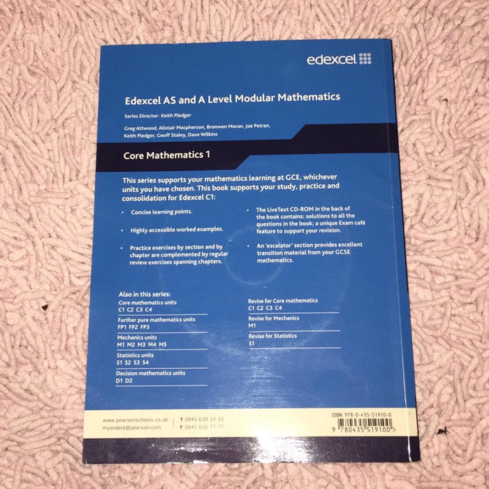 EDEXCEL AS & A L;EVEL MODULAR MATHEMATICS C1