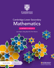 CAMBRIDGE LOWER SECONDARY MATHEMATICS LEARNER'S BOOK 8 WITH DIGITAL ACCESS