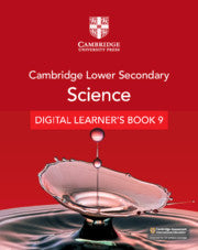 CAMBRIDGE LOWER SECONDARY SCIENCE LEARNER'S BOOK 9 WITH DIGITAL ACCESS