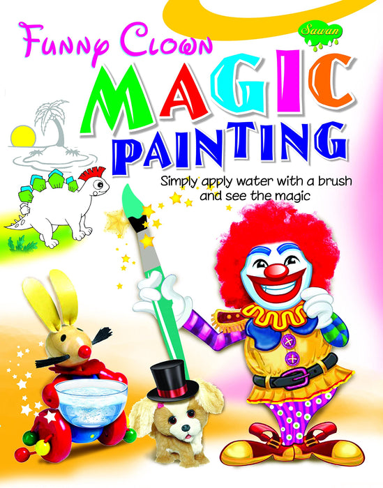 Funny Clown Magic Painting