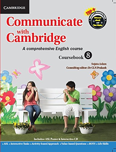 Communicate with Cambridge Level 8 Coursebook with ASL Poster and CD-ROM