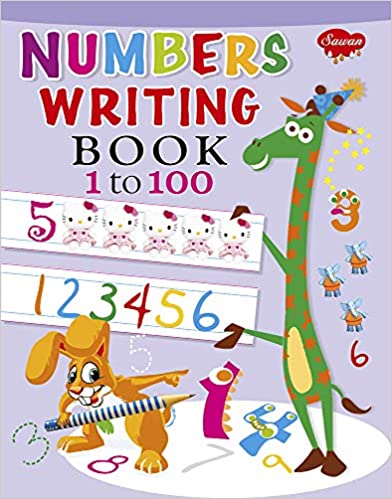 NUMBERS WRITING BOOK 1 TO 100