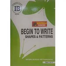 Begin to write shapes & Patterns IB