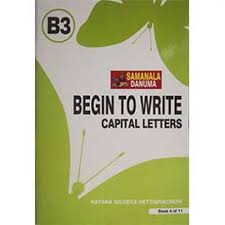 Begin to write Capital Letters B3