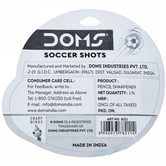 DOMS SOCCER SHOTS SHARPENER