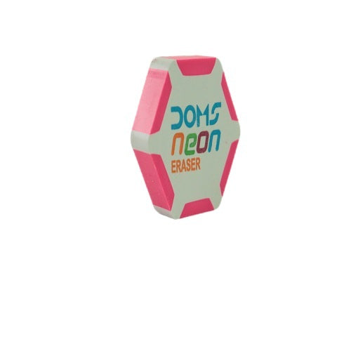 DOMS NEON HEX DUST FREE ERASER