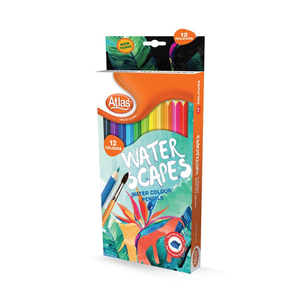 ATLAS WATER SCAPES (water colour pencils)