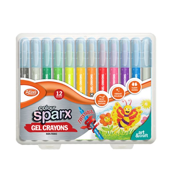 ATLAS SPARKS GEL CRAYONS