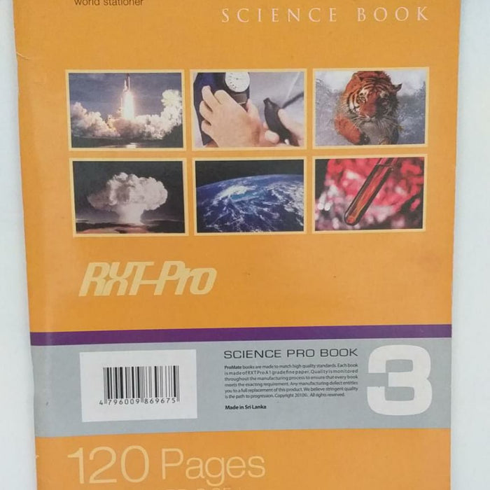 PROMATE CLEAR SCIENCE BOOK