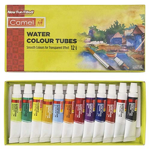 CAMEL WATER COLOUR TUBES