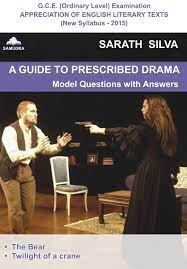 APPRECIATION OF ENGLISH LITERARY TEXTS(GUIDE TO PRESCIBED DRAMA)