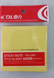 STICY NOTE < YELLOW>