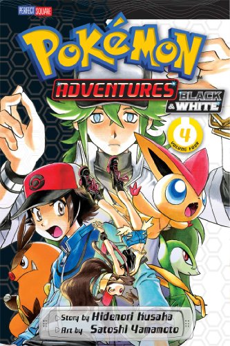 POKEMON ADVENTURES BLACK AND WHITE 4