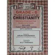 CHRISTIANITY REVISION EXERCISES FOR CLASS WORK BOOK