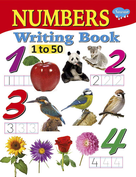 Number Writing Book 1 To 50