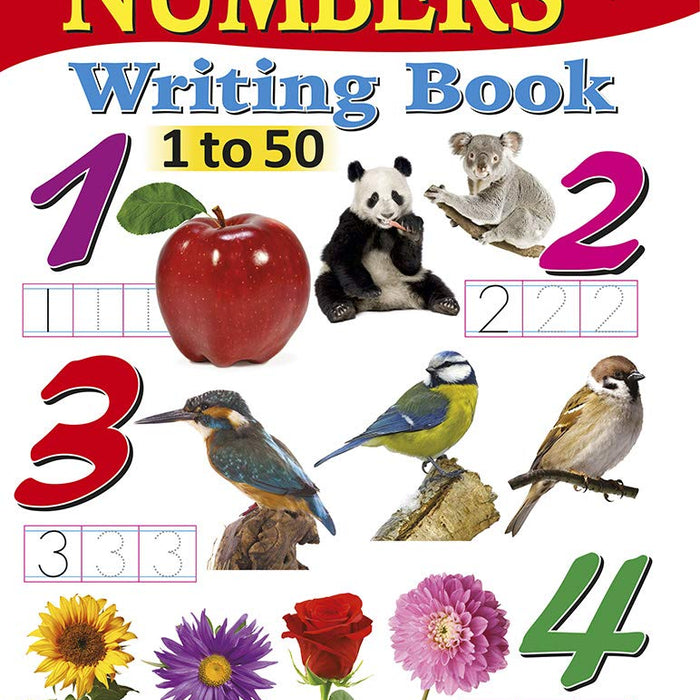 Number Writing Book 1 To 50