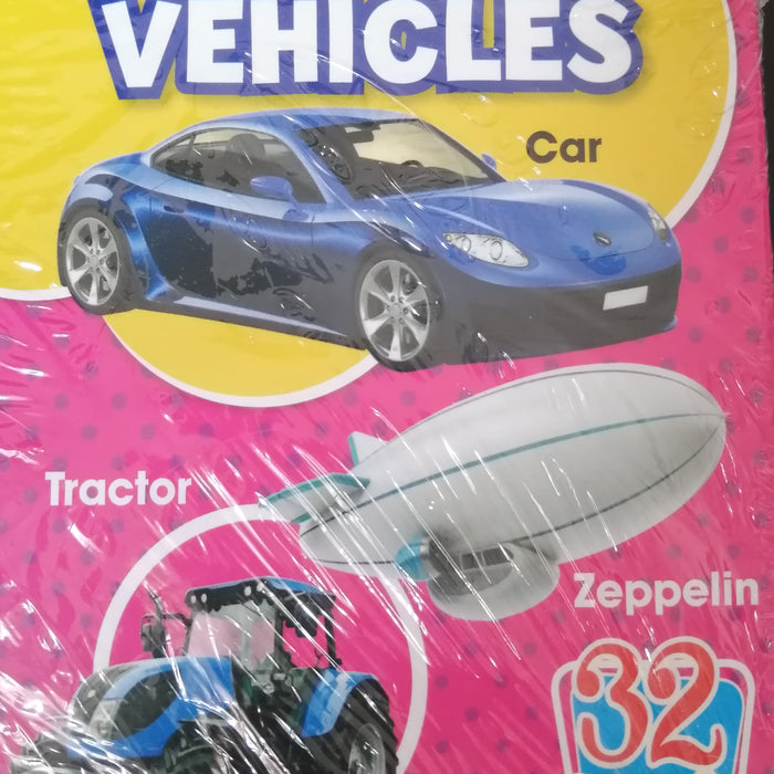 GOLDEN FLASH CARDS VEHICLES