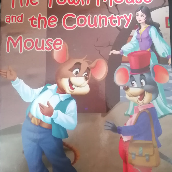 MY FIRST PRESCHOOL READER THE TOWN MOUSE AND THE COUNTRY MOUSE