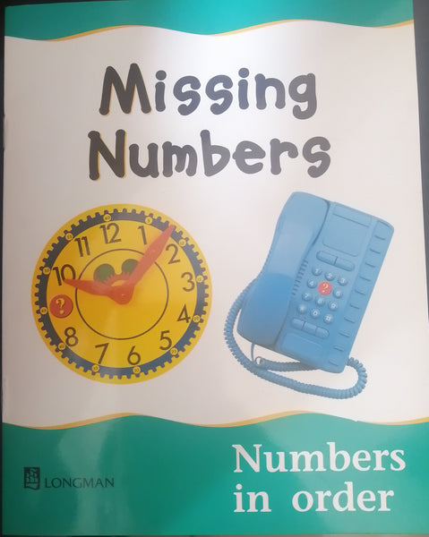 LONGMAN PICTURE BOOK MISSING NUMBERS NUMBERS IN ORDER