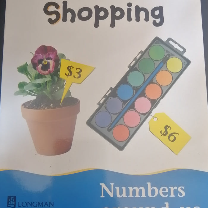 LONGMAN PICTURE BOOK SHOPPING NUMBERS AROUND US