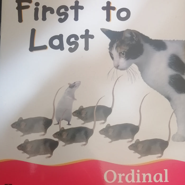 LONGMAN PICTURE BOOK FIRST TO LAST ORDINAL NUMBERS