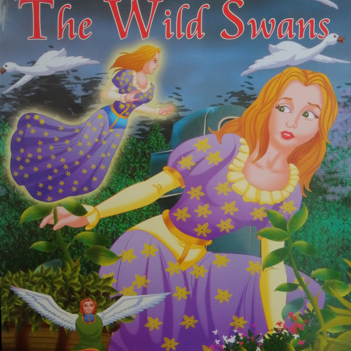 LARGE PRINT SUNNY FAIRY TALES THE WILD SWANS