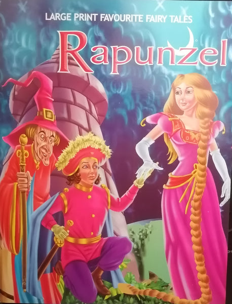 LARGE PRINT FAVOURITE FAIRY TALES RAPUNZEL